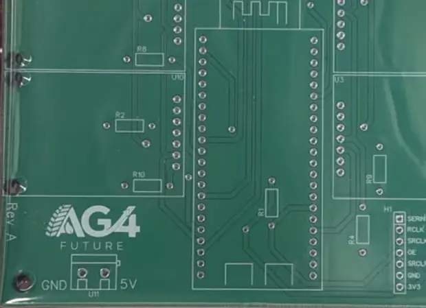 Placa de circuito AG4 Future Rev A